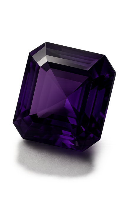 Natural Amethyst Africa, Octagon
