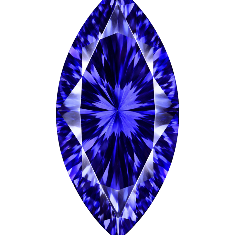 Cubic Zirconia Tanzanite AAA, Marquise