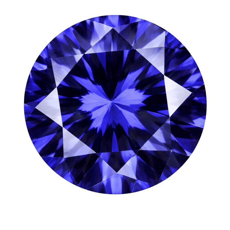 Cubic Zirconia Tanzanite AAA, Round