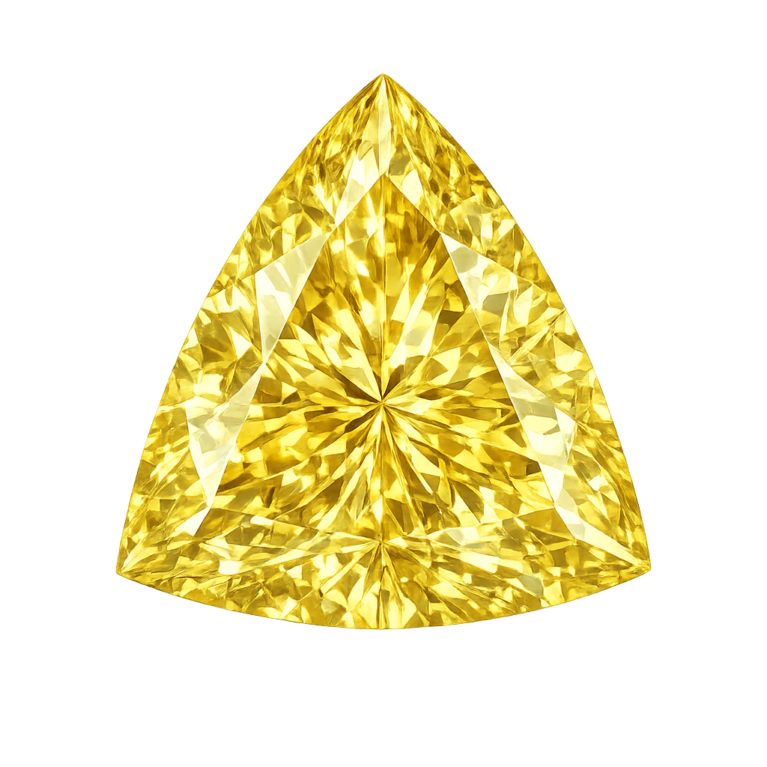 Cubic Zirconia Canary Yellow AAA, Trillion