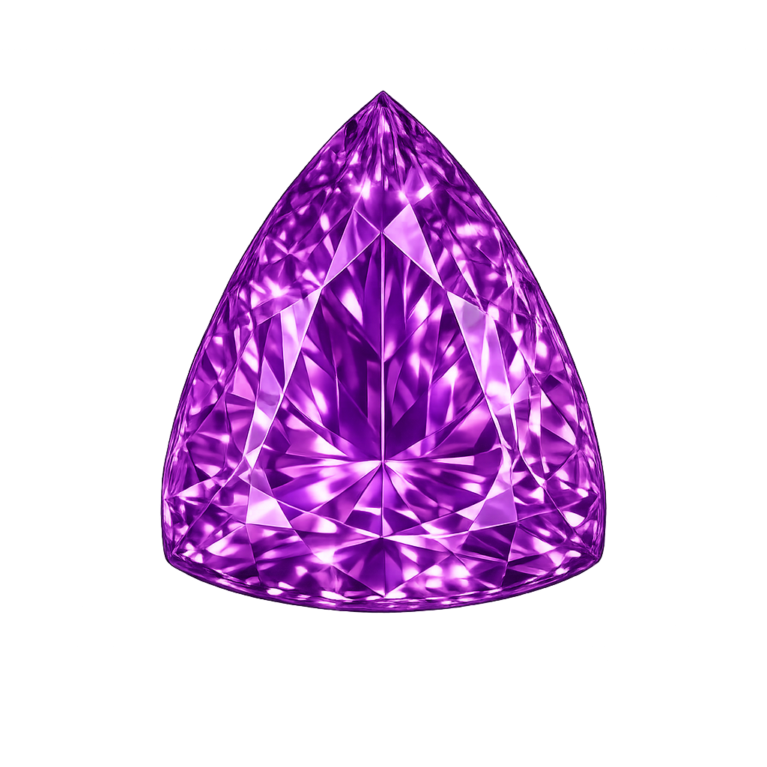 Cubic Zirconia Violet AAA, Trillion