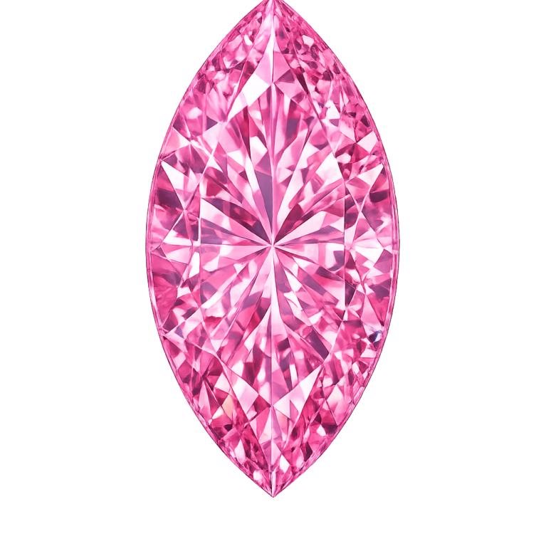 Cubic Zirconia Pink AAA, Marquise