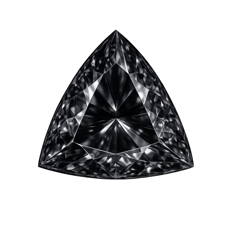Cubic Zirconia Black AAA, Trillion