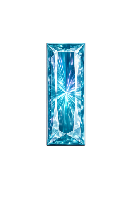 Lab Created Alexandrite #46, Baguette