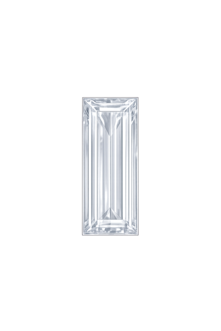 Lab Created White #12, Baguette