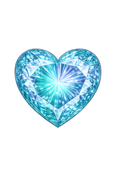 Lab Created Alexandrite #46, Heart