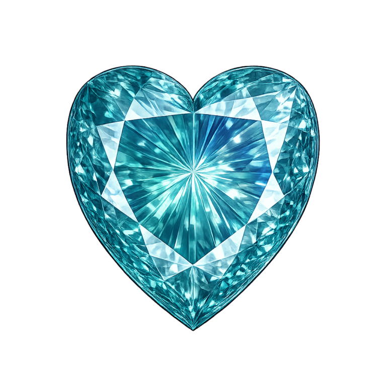 Lab Created Alexandrite #45, Heart