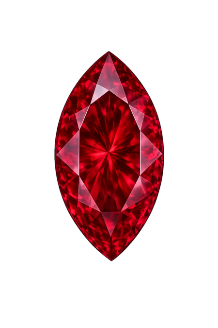 Lab Created Ruby #5, Marquise