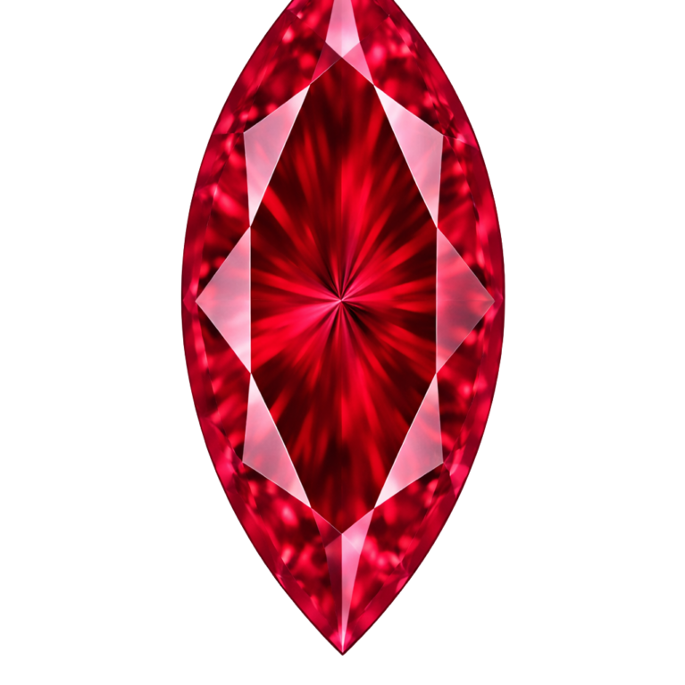 Lab Created Ruby #4, Marquise