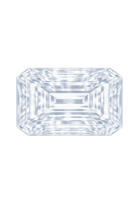 Lab Created White #12, Octagon