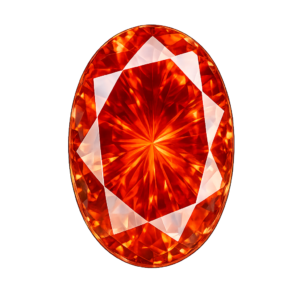 Lab Created Padparadsha #55, Oval