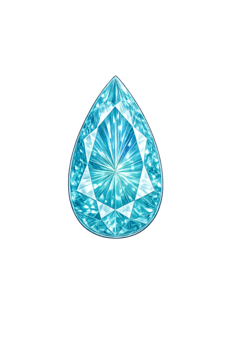 Lab Created Alexandrite #45, Pear