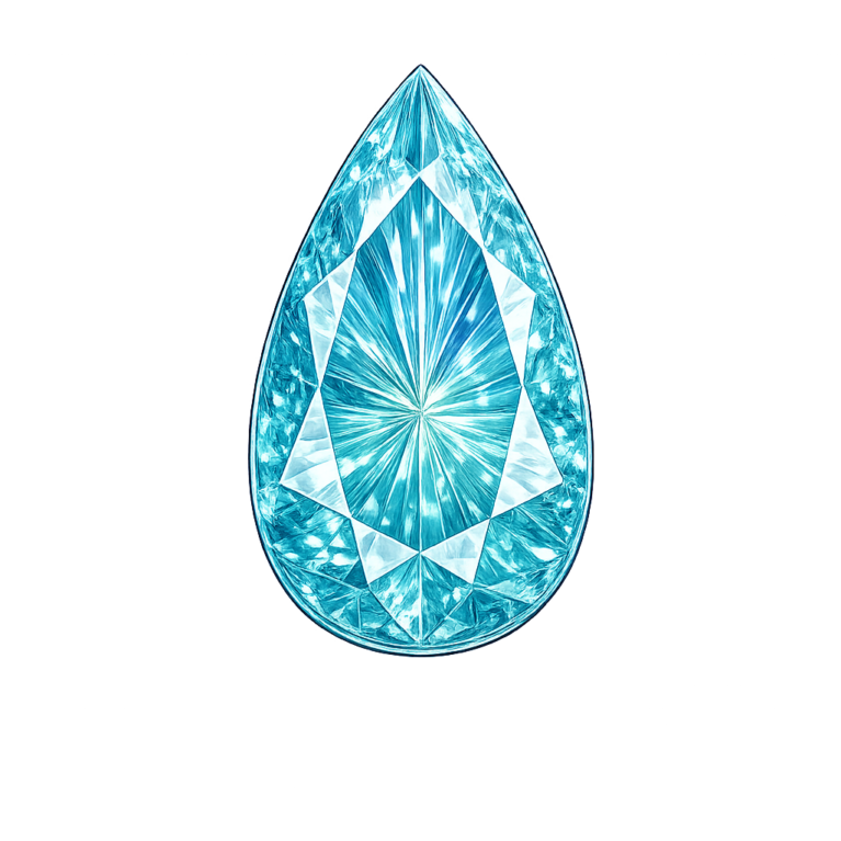 Lab Created Alexandrite #45, Pear