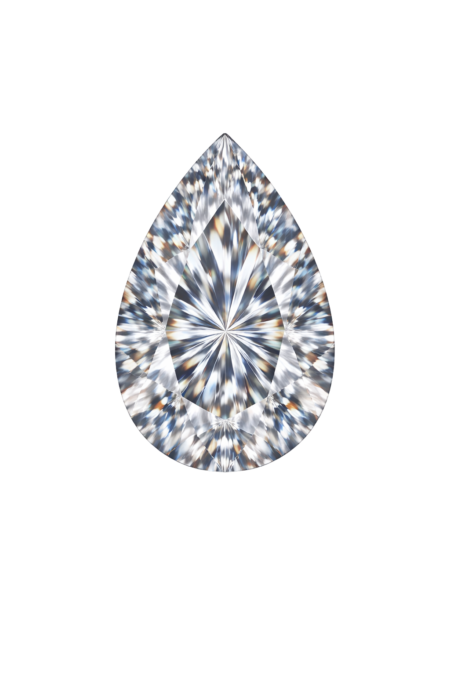 Cubic Zirconia White AAA, Pear