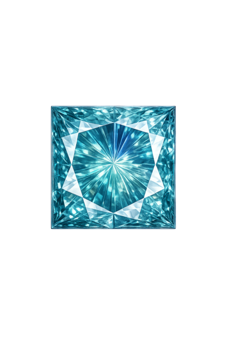 Lab Created Alexandrite #45, Square