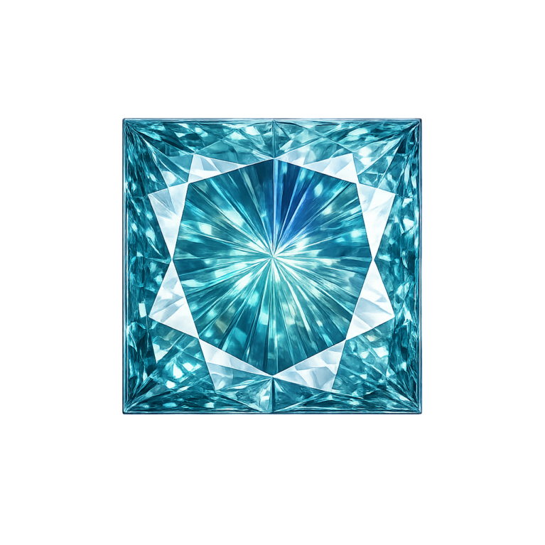Lab Created Alexandrite #45, Square