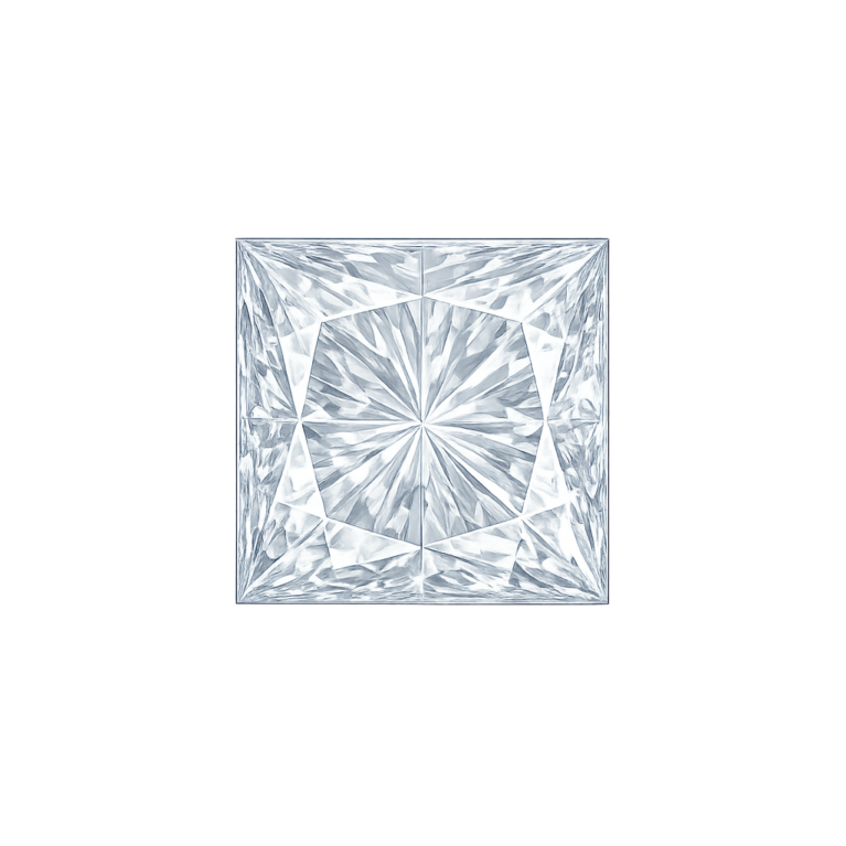 Lab Created White #12, Square