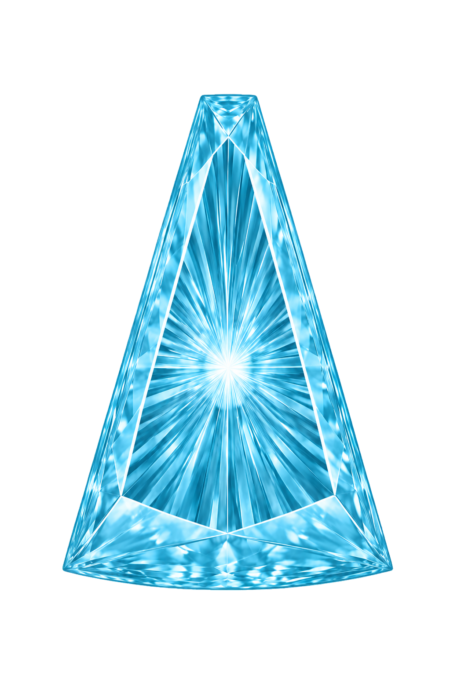 Lab Created Aquamarine #105, Tapper