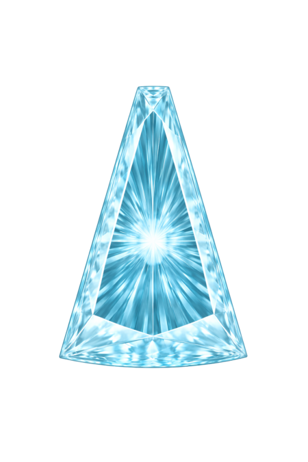 Lab Created Aquamarine #104, Tapper