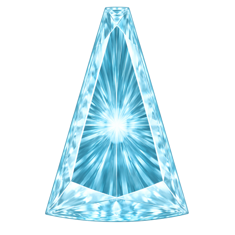 Lab Created Aquamarine #104, Tapper