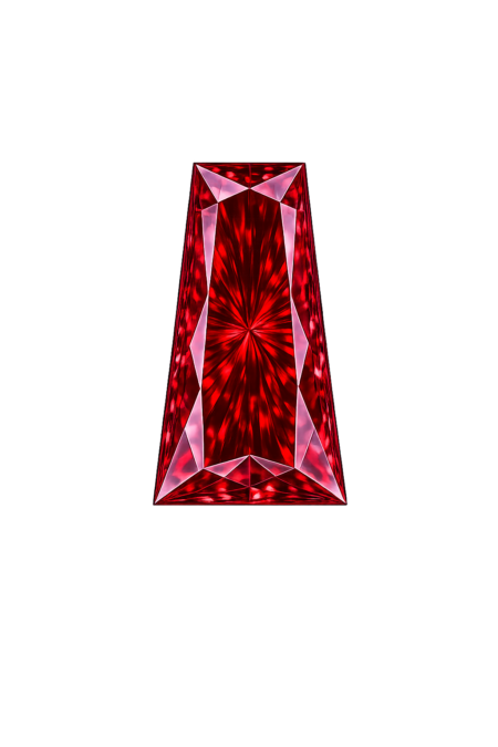 Lab Created Garnet #7, Tapper