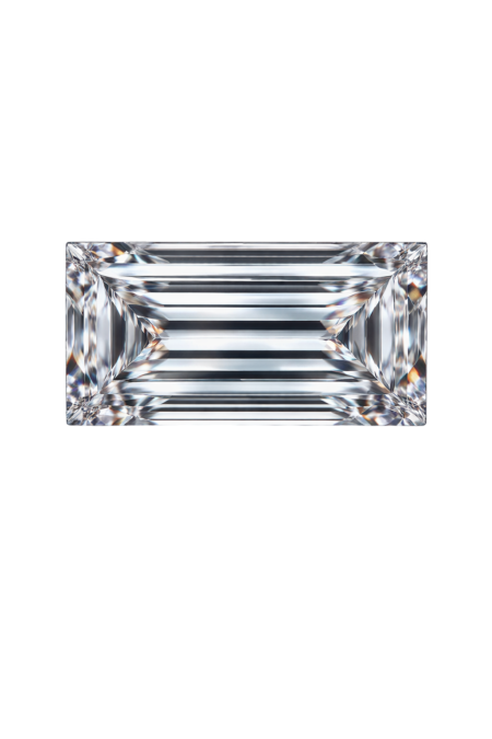 Cubic Zirconia White AAA, Baguette