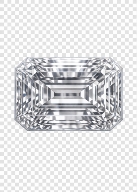 Cubic Zirconia White AAA, Octagon