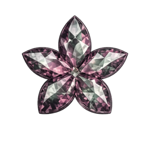 Lab Created Alexandrite #49, Flower