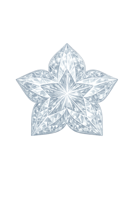 Lab Created White #12, Star