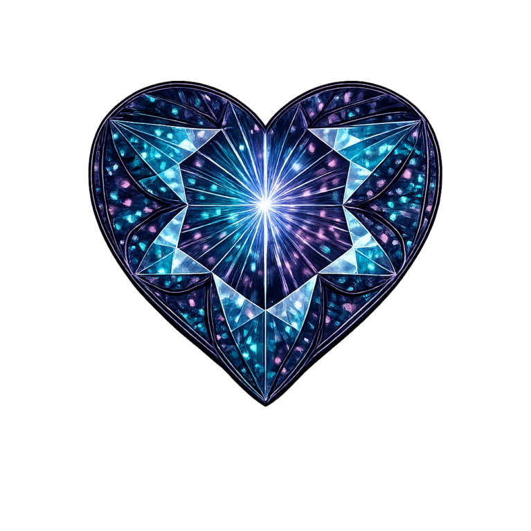 Lab Created Deep Alexandrite #48, Heart
