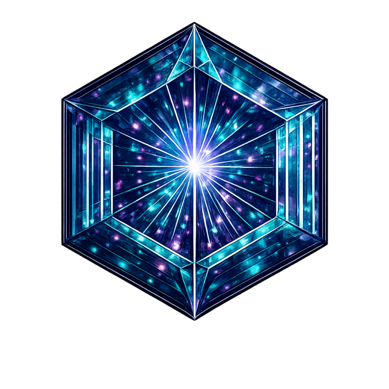 Lab Created Deep Alexandrite #48, Hexagon