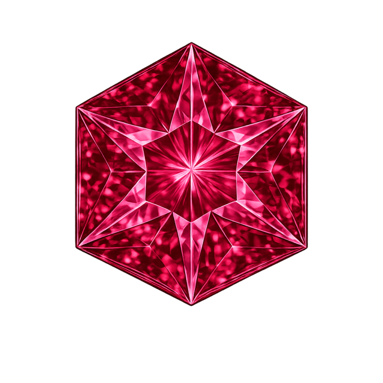 Lab Created Ruby #4, Hexagon