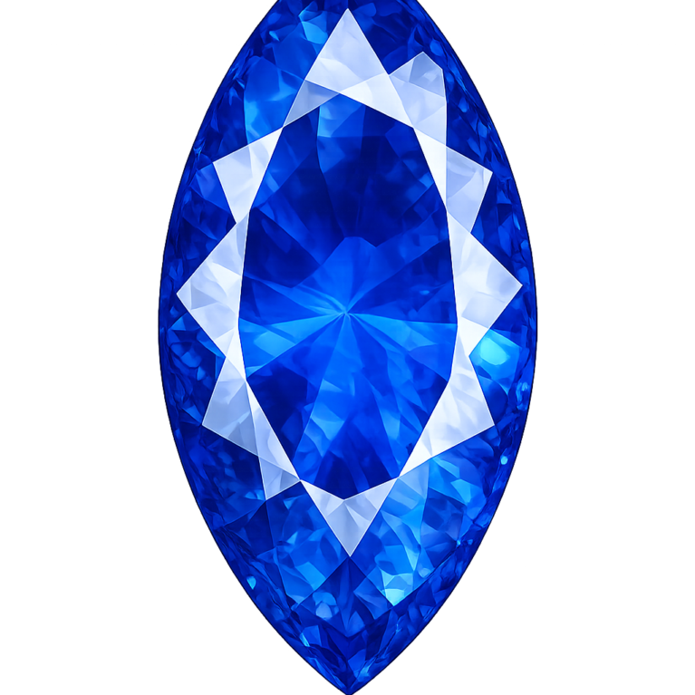 Lab Created Blue Spinel #112, Marquise