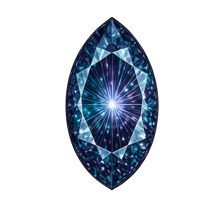 Lab Created Deep Alexandrite #48, Marquise