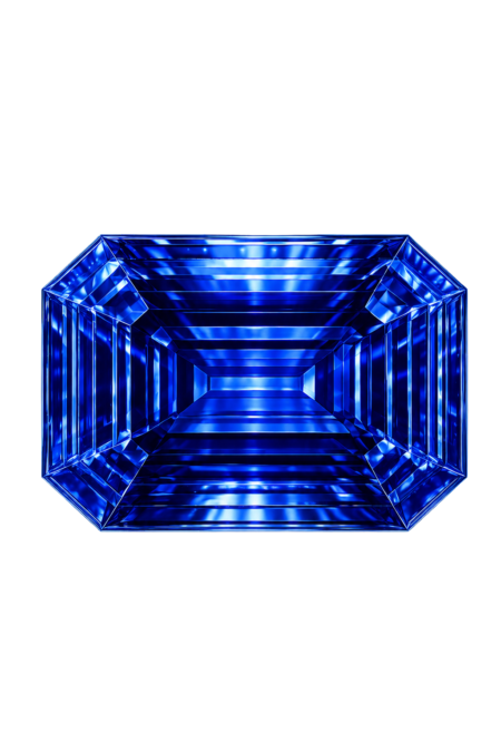 Lab Created Blue Spinel #113, Octagon