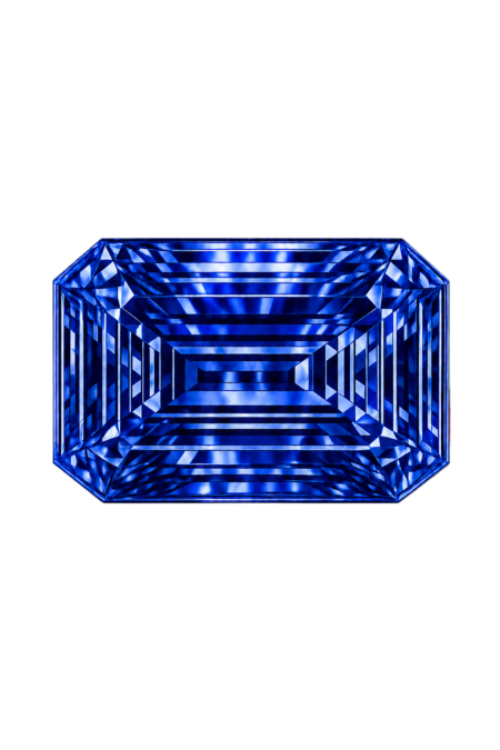 Lab Created Blue Spinel #112, Octagon