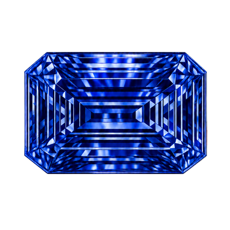 Lab Created Blue Spinel #112, Octagon