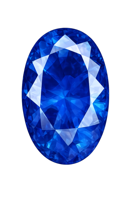 Lab Created Blue Spinel #112, Oval