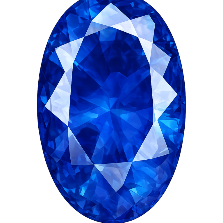 Lab Created Blue Spinel #112, Oval