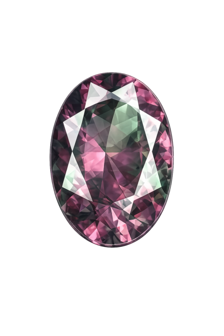 Lab Created Alexandrite #49, Oval