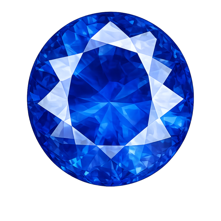 Lab Created Blue Spinel #112, Round