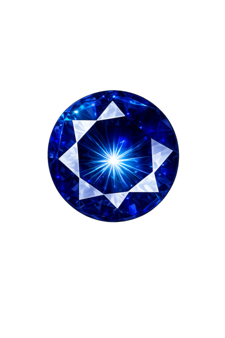 Lab Created Blue Spinel #113, Round