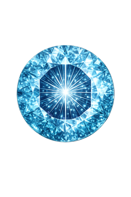 Lab Created Aquamarine #107, Round