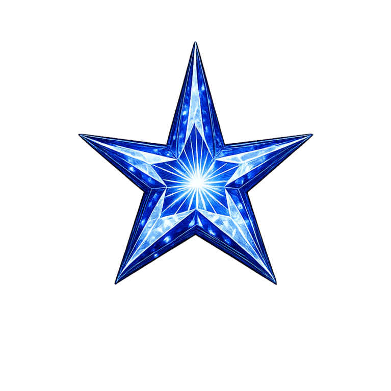 Lab Created Blue Spinel #113, Star