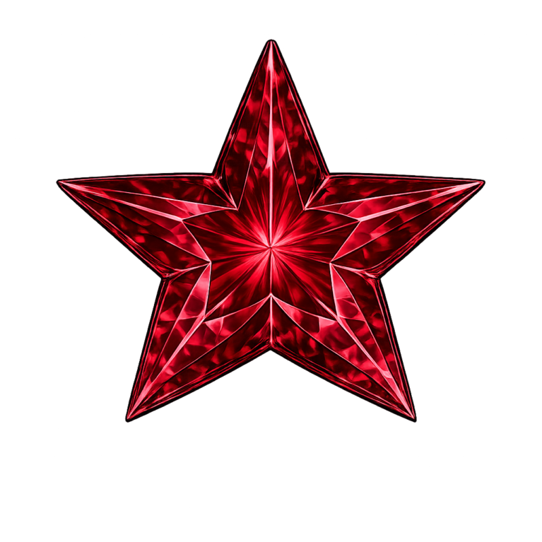Lab Created Garnet #8, Star