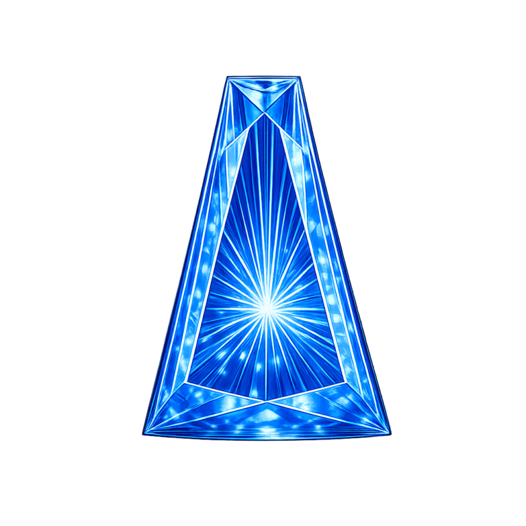 Lab Created Blue Zircon #120, Tapper