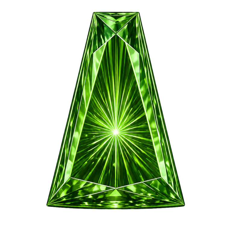 Lab Created Green Tourmaline #149, Tapper