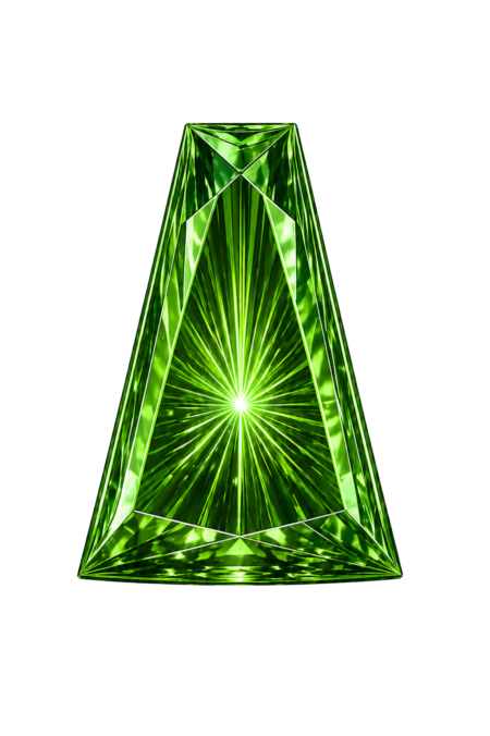 Lab Created Green Tourmaline #152, Tapper
