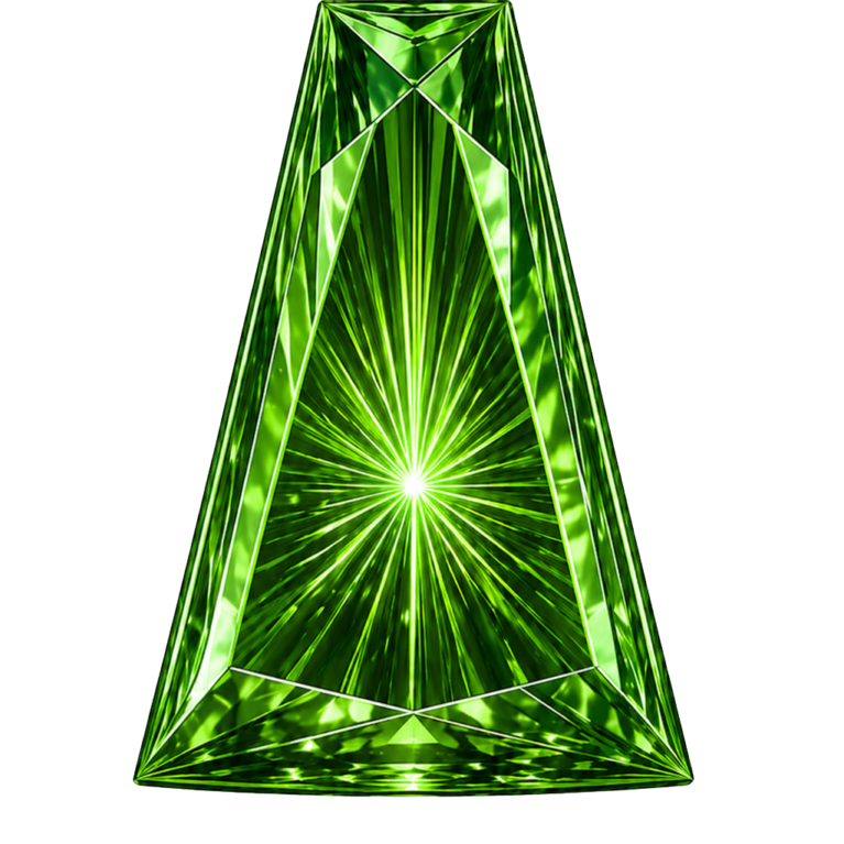 Lab Created Green Tourmaline #152, Tapper
