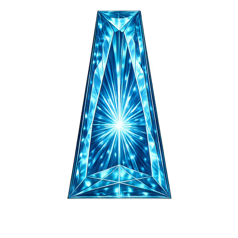 Lab Created Aquamarine #107, Tapper